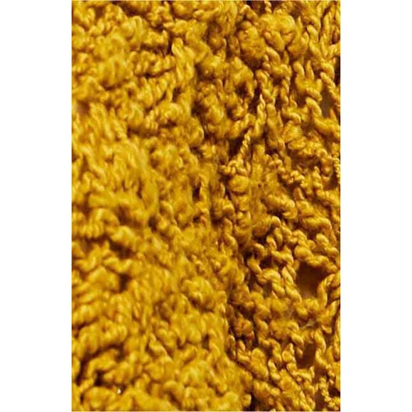 Free People Sweater Sunday Shore Open Knit V Neck Women Gold M NEW NWOT 441 - Picture 5 of 5